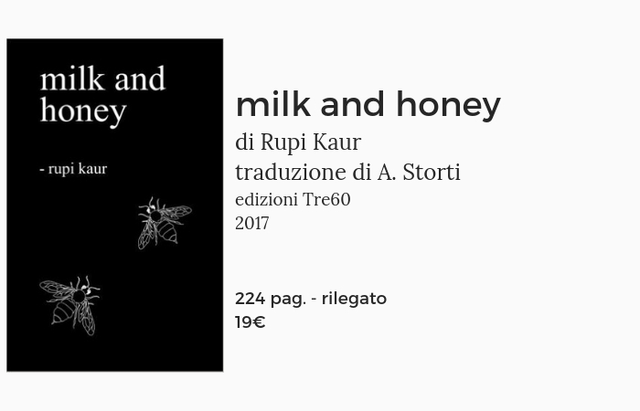 milk and honey rupi kaur