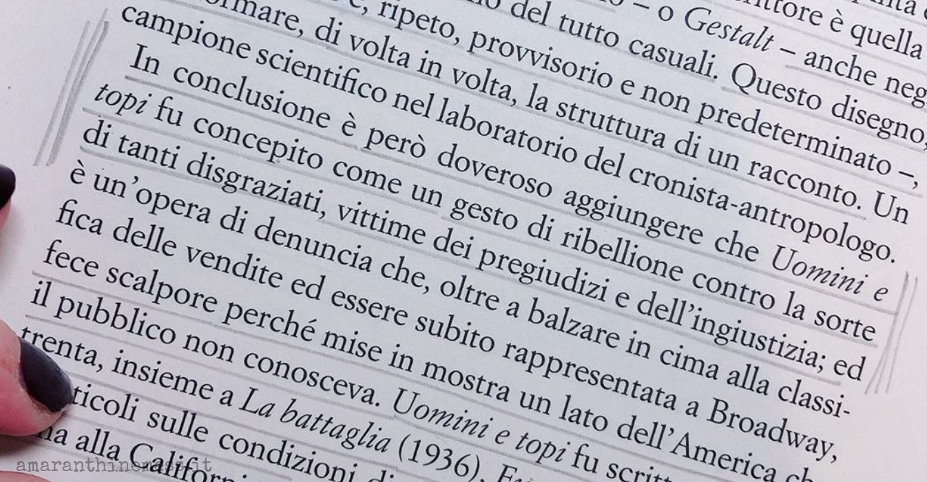 uomini e topi john steinbeck